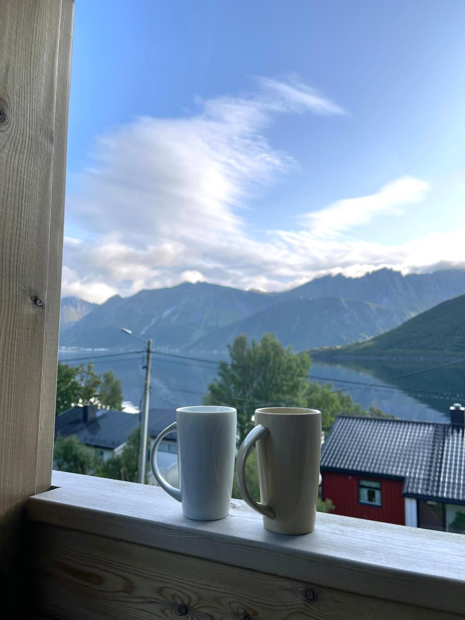 Segla Guesthouse - With View Of Fjord Fjordgard Экстерьер фото